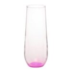 8 oz. USA Made Libbey Stemless Champagne Flute Glasses. - 5