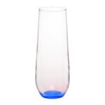 8 oz. USA Made Libbey Stemless Champagne Flute Glasses. - 7
