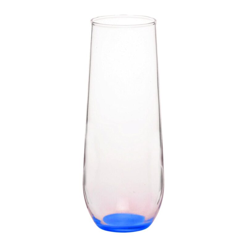 8 oz. USA Made Libbey Stemless Champagne Flute Glasses. - 7