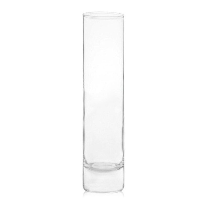 8 oz. USA Made Libbey Tall Cylindrical Bud Vases - 1