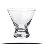 8.25 oz. Libbey Stemless Martini Glasses - 1