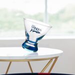 8.25 oz. Libbey Stemless Martini Glasses - 2