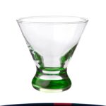 8.25 oz. Libbey Stemless Martini Glasses - 9