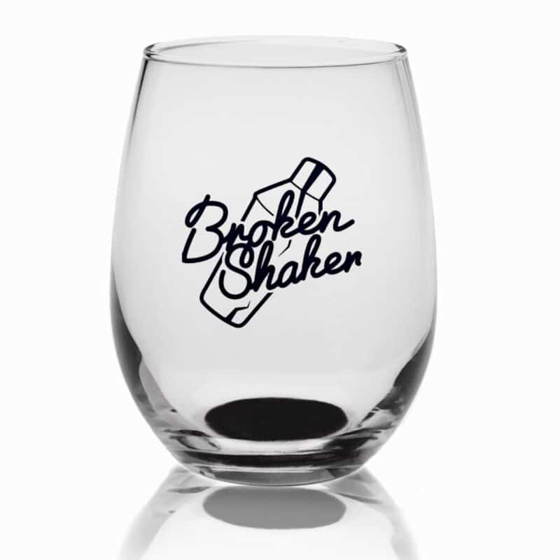 9 oz. Libbey Stemless Wine Glasses - 1