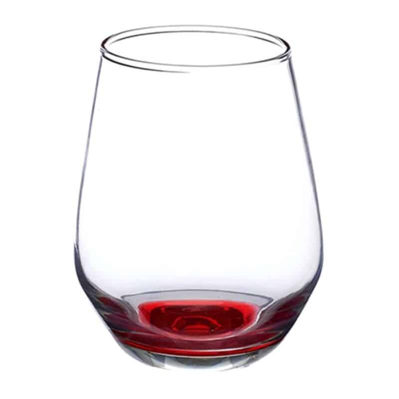 9 oz Libbey Stemless Wine Glasses - 6