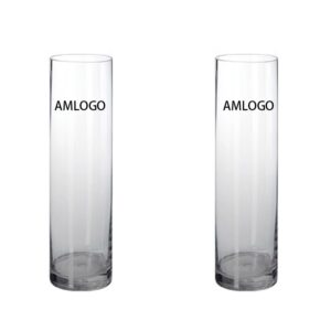 American Crafted Libbey Tall Cylinder Bud Vases