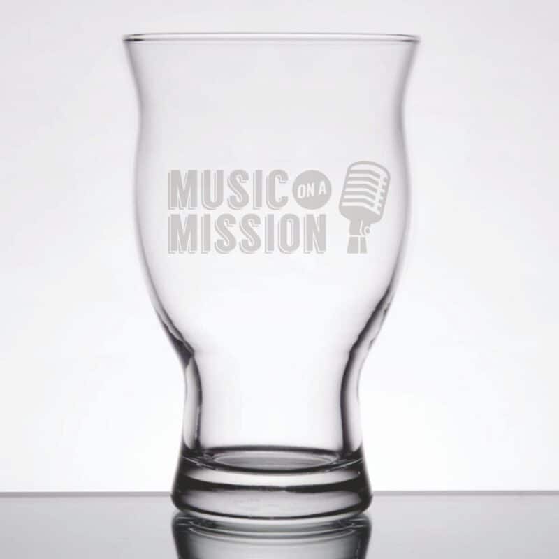 Laser-Engraved-Libbey®-1009-1675-oz-Stackable-Craft-Beer-Glass-GLS-L1009 Laser Engraved Libbey® 1009 16.75 oz. Stackable Craft Beer Glass