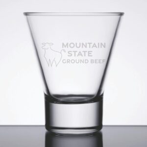 Laser Engraved Libbey® 11058021 Series V 8.5 oz. Rocks / Old Fashioned Glass