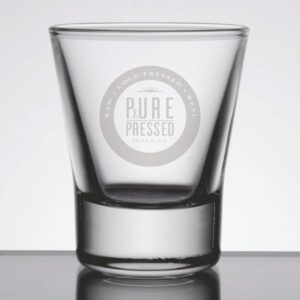 Laser Engraved Libbey® 11110722 Series V 2.25 oz. Shot Glass / Espresso Glass
