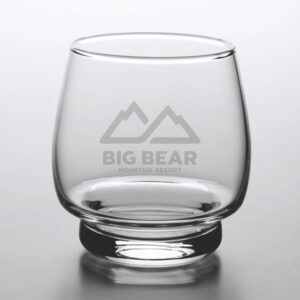Laser Engraved Libbey® 12018 Orbital 10 oz. Stackable Rocks / Old Fashioned Glass