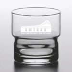 Laser Engraved Libbey® 12038 Newton 12 oz. Stackable Rocks Old Fashioned Glass