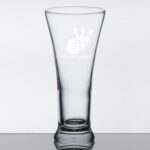 Laser Engraved Libbey® 1240HT Flare 10 oz. Pilsner Glass