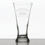 Laser Engraved Libbey® 1242HT Flare 19.25 oz. Pilsner Glass