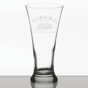 Laser Engraved Libbey® 1242HT Flare 19.25 oz. Pilsner Glass