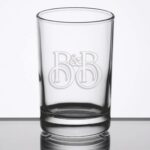 Laser Engraved Libbey® 149 Heavy Base 5.5 oz. Side Water / Tasting Glass