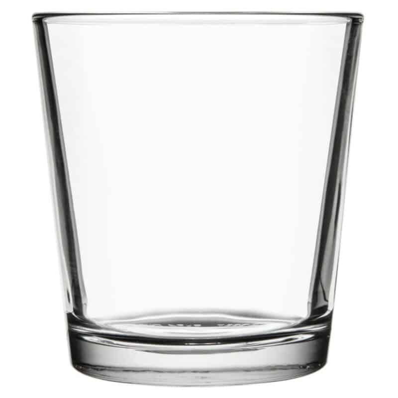 Laser Engraved Libbey® 15587 Restaurant Basics 12 oz. Rocks Old Fashioned Glass - 1
