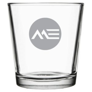 Laser Engraved Libbey® 15587 Restaurant Basics 12 oz. Rocks Old Fashioned Glass