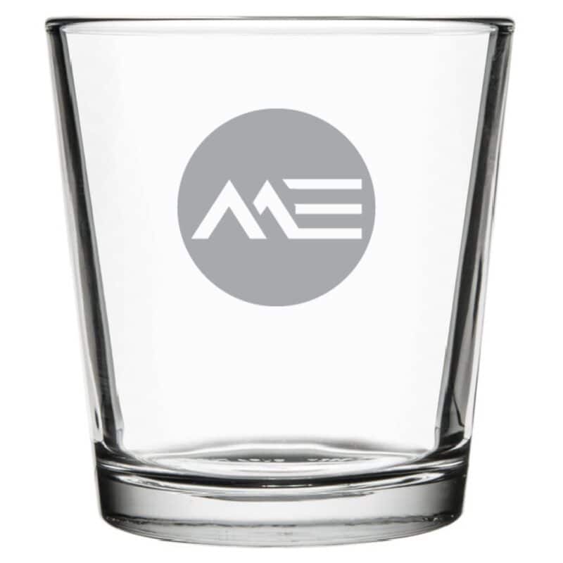 Laser Engraved Libbey® 15587 Restaurant Basics 12 oz. Rocks Old Fashioned Glass