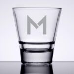 Laser Engraved Libbey® 15709 Endeavor 7 oz. Stackable Rocks / Old Fashioned Glass