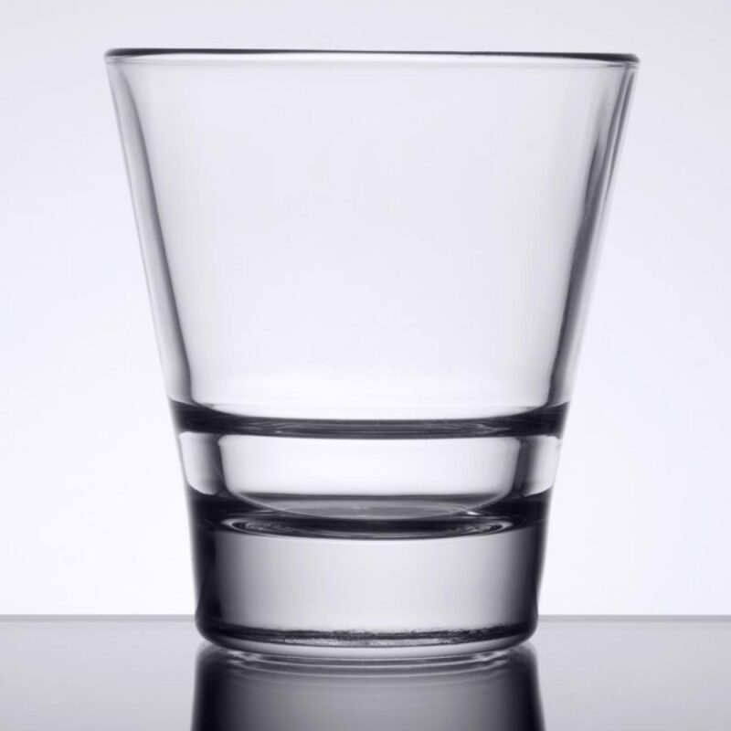 Laser Engraved Libbey® 15710 Endeavor 9 oz. Stackable Rocks / Old Fashioned Glass - 1