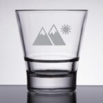 Laser Engraved Libbey® 15712 Endeavor 12 oz. Stackable Rocks Old Fashioned Glass