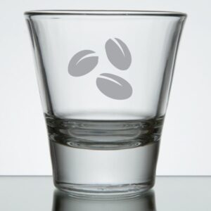 Laser Engraved Libbey® 15733 Endeavor 3.75 oz. Shot Glass / Espresso Glass