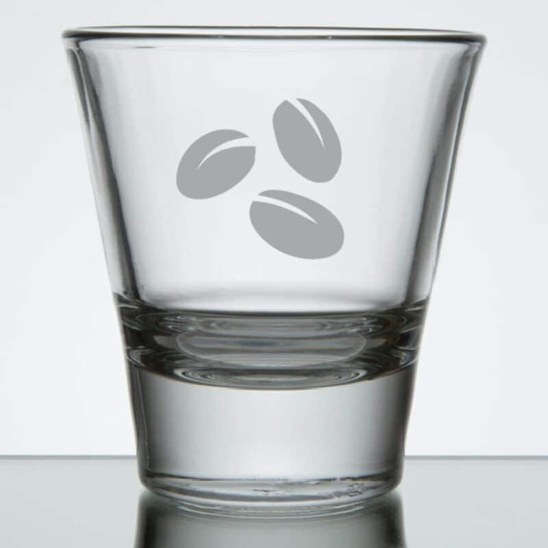 Laser Engraved Libbey® 15733 Endeavor 3.75 oz. Shot Glass / Espresso Glass