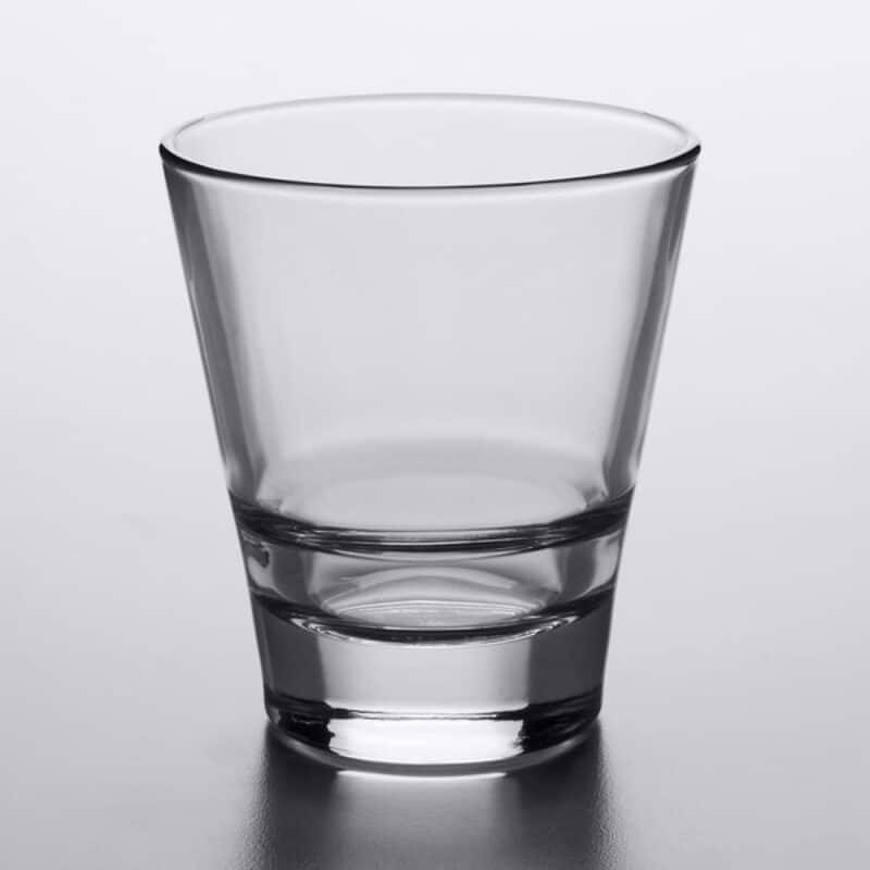 Laser Engraved Libbey® 15869 Endeavor 8 oz. Stackable Rocks / Old Fashioned Glass - 1