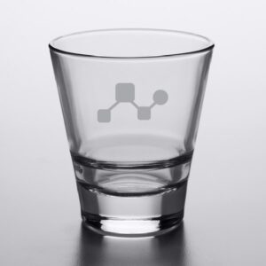 Laser Engraved Libbey® 15869 Endeavor 8 oz. Stackable Rocks / Old Fashioned Glass