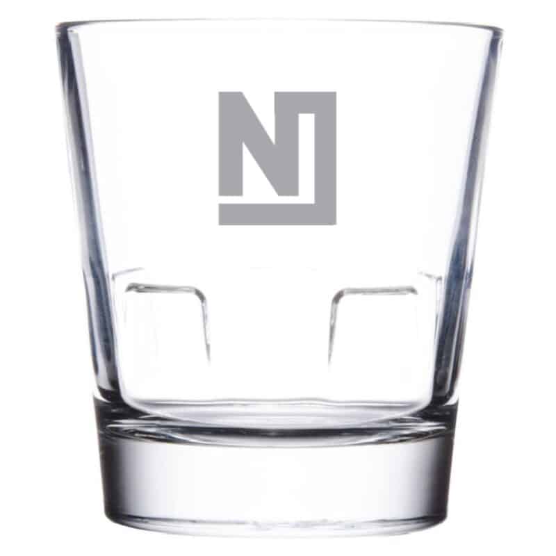 Laser Engraved Libbey® 15962 Optiva 10 oz. Stackable Rocks / Old Fashioned Glass