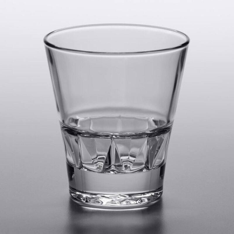Laser Engraved Libbey® 15969 Gallery 8.75 oz. Stackable Rocks / Old Fashioned Glass - 1