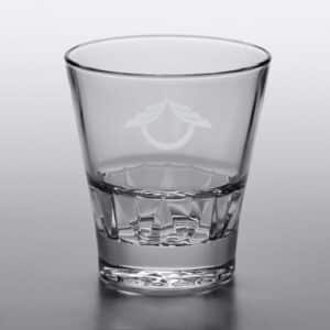 Laser Engraved Libbey® 15970 Gallery 11.5 oz. Stackable Double Old Fashioned Glass