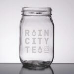 Laser Engraved Libbey® 16 oz 92103 Drinking Jar / Mason Jar