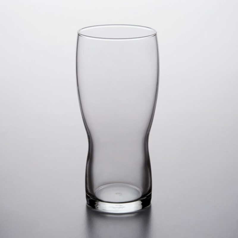 Laser Engraved Libbey® 1700 Tolenna 16 oz. Stackable Pilsner Glass - 1