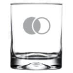 Laser Engraved Libbey® 1767591 Impressions 11.75 oz. Double Old Fashioned Glass