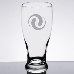 Laser Engraved Libbey® 19 Flare 11.5 oz. Pilsner Glass