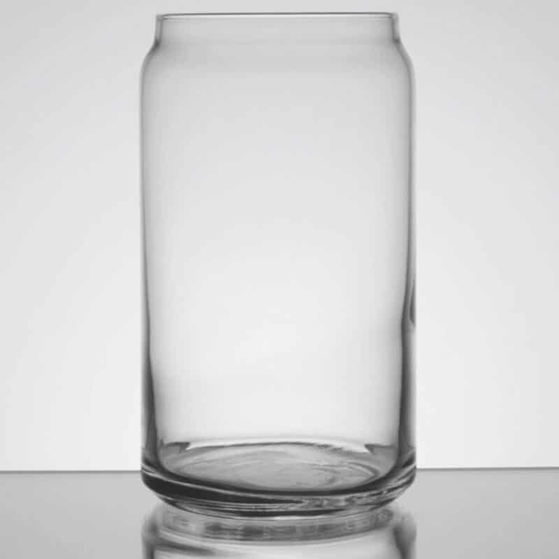 Laser Engraved Libbey® 209 16 oz Can Glass - 1