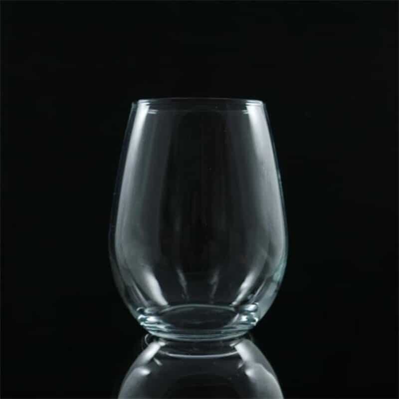Laser Engraved Libbey® 217 12 oz. Stemless Wine Glass - 1