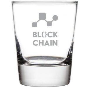 Laser Engraved Libbey® 2307 Geo 13.25 oz. Rocks / Double Old Fashioned Glass