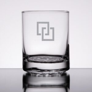 Laser Engraved Libbey® 23396 Nob Hill 12.25 oz. Rocks / Double Old Fashioned Glass