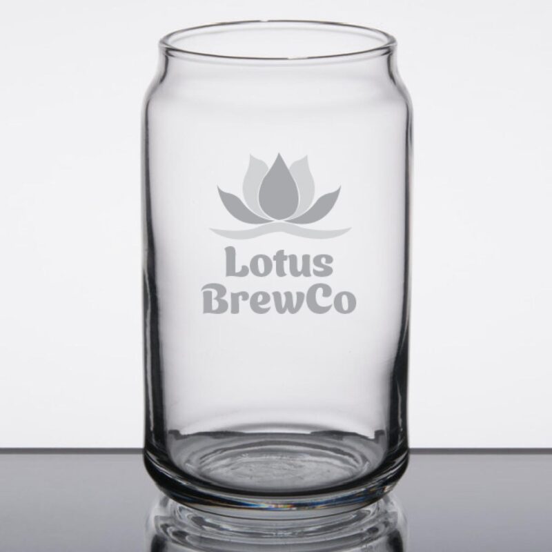 Laser Engraved Libbey® 265 5 oz. Glass Can Tasting Glass
