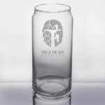 Laser Engraved Libbey® 266 20 oz. Can Glass