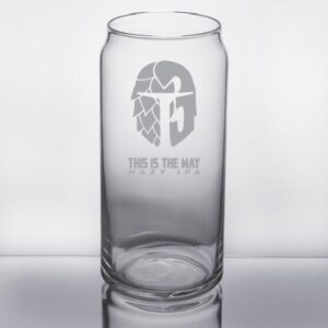 Laser Engraved Libbey® 266 20 oz. Can Glass