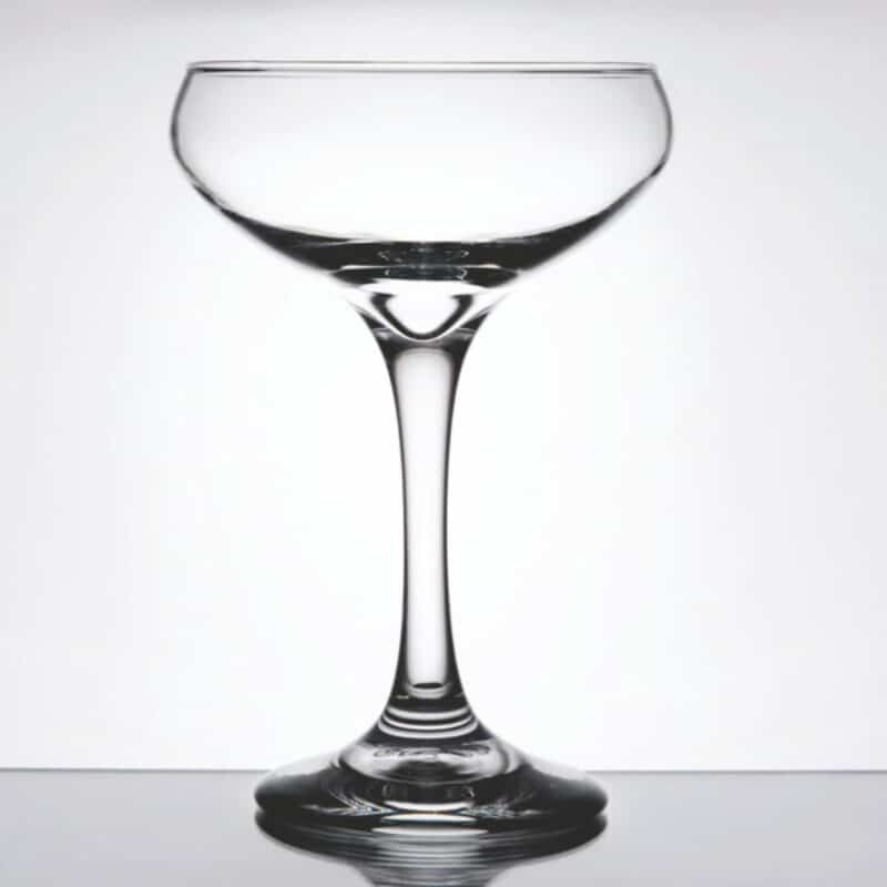 Laser Engraved Libbey® 3055 Perception 8.5 oz. Cocktail Coupe Glass - 1