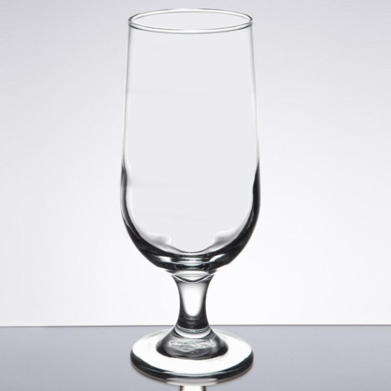 Laser Engraved Libbey® 3730 Embassy 14 oz. Stemmed Pilsner Glass - 1