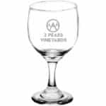 Laser Engraved Libbey® 3764 Embassy 8.5 oz. Red Wine Glass