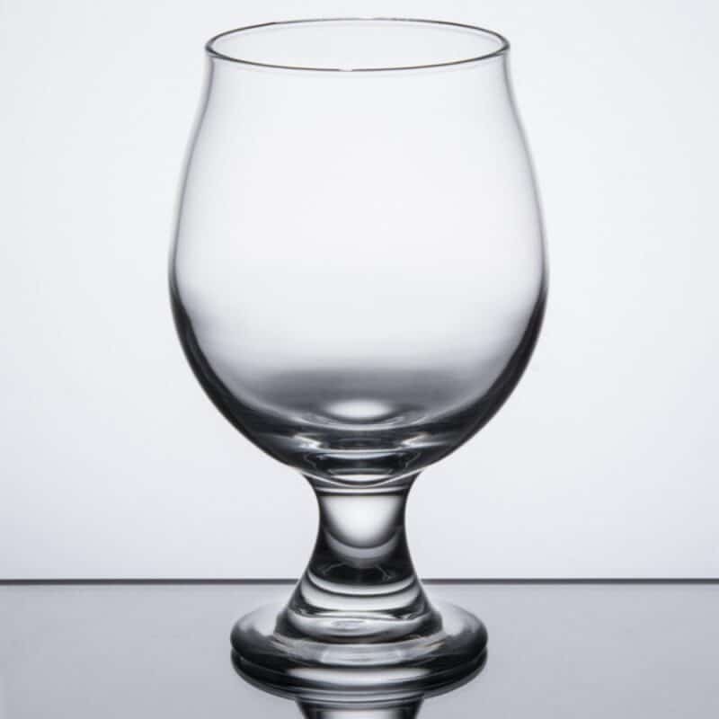 Laser Engraved Libbey® 3817 10 oz. Stackable Belgian Beer / Tulip Glass - 1