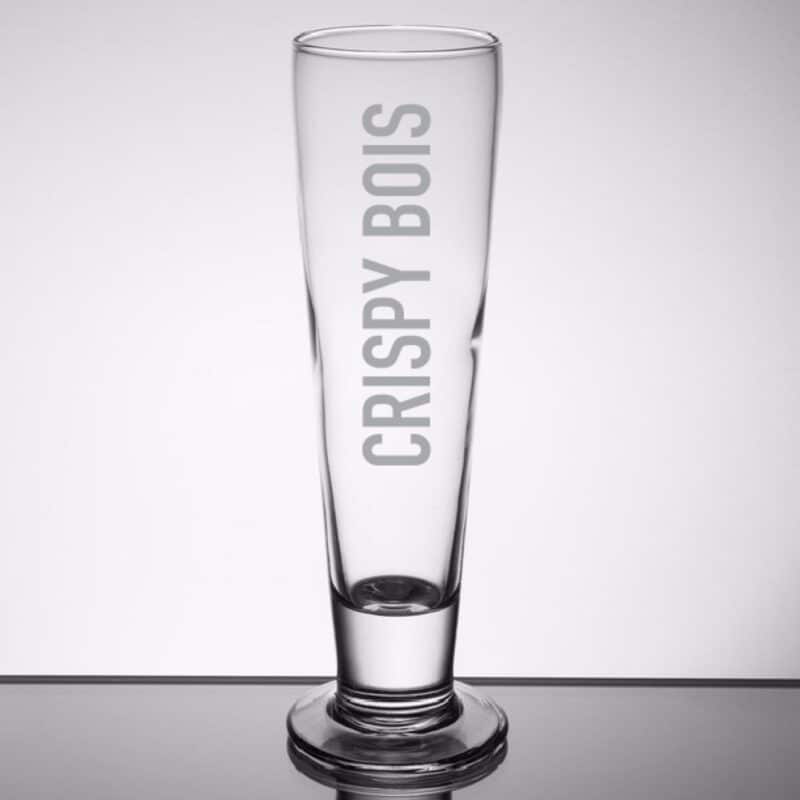 Laser-Engraved-Libbey®-3823-Catalina-14-oz-Tall-Footed-Pilsner-Glass-GLS-L3823 Laser Engraved Libbey® 3823 Catalina 14 oz. Tall Footed Pilsner Glass
