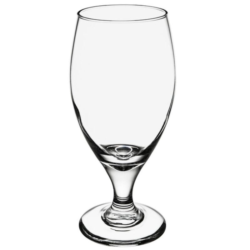 Laser Engraved Libbey® 3915 Teardrop 14.75 oz. Stemmed Pilsner Glass - 1