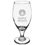 Laser Engraved Libbey® 3915 Teardrop 14.75 oz. Stemmed Pilsner Glass